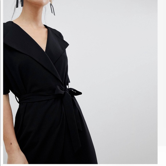 ASOS Black jumpsuit size 4 BRAND NEW - Picture 2 of 9